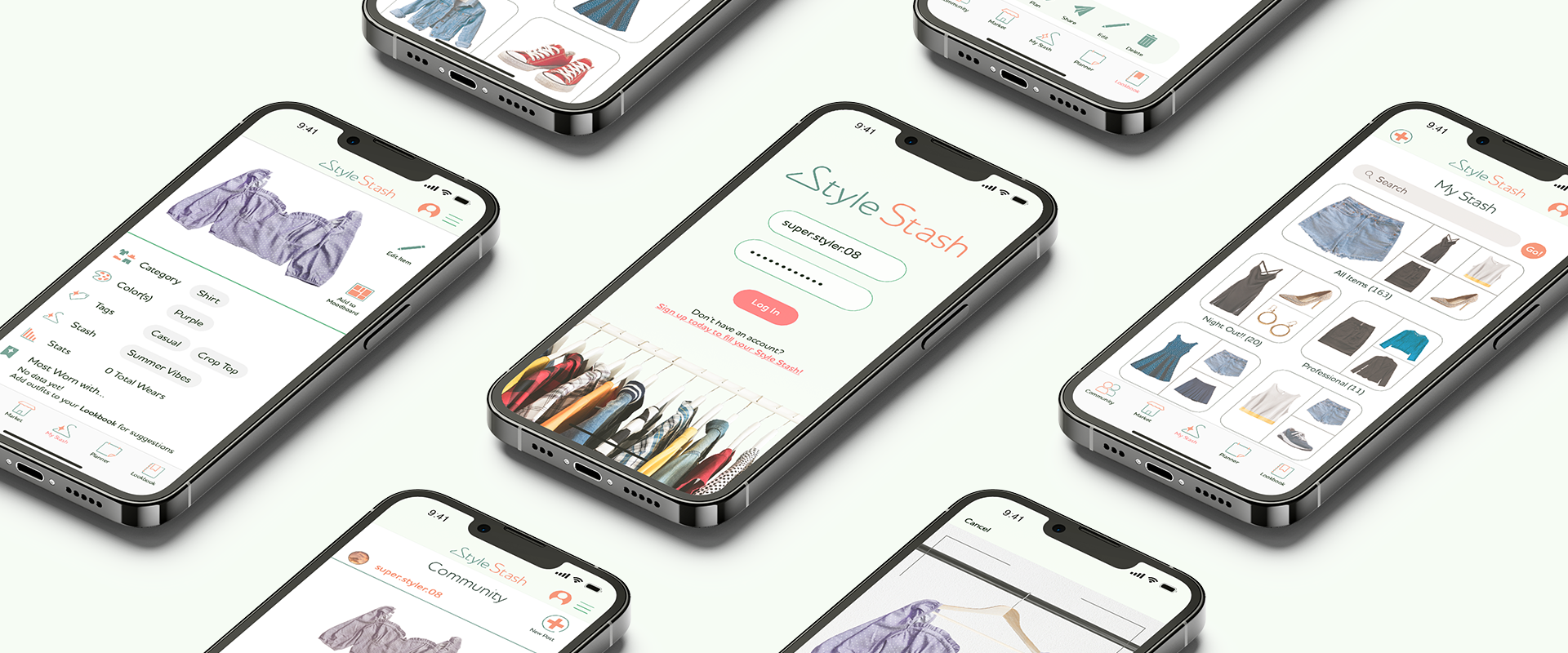 Style Stash App Design